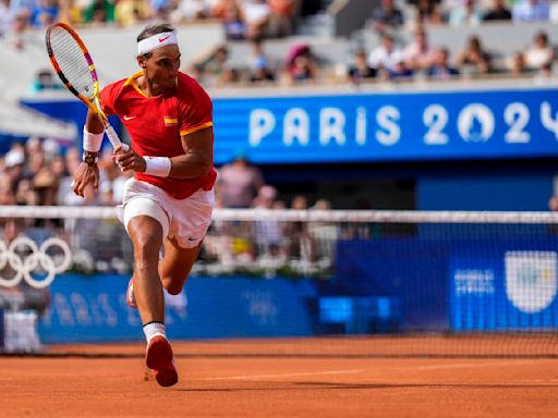 Rafael Nadal wins in Olympic singles and will play rival Novak Djokovic on Monday