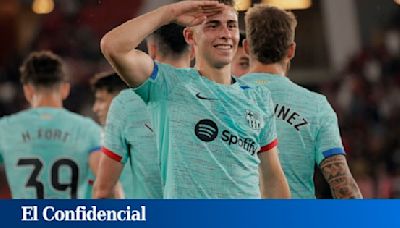 Fermín López evita el ridículo del Barça contra un Almería ya descendido (0-2)