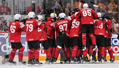 Switzerland advances to world championship final