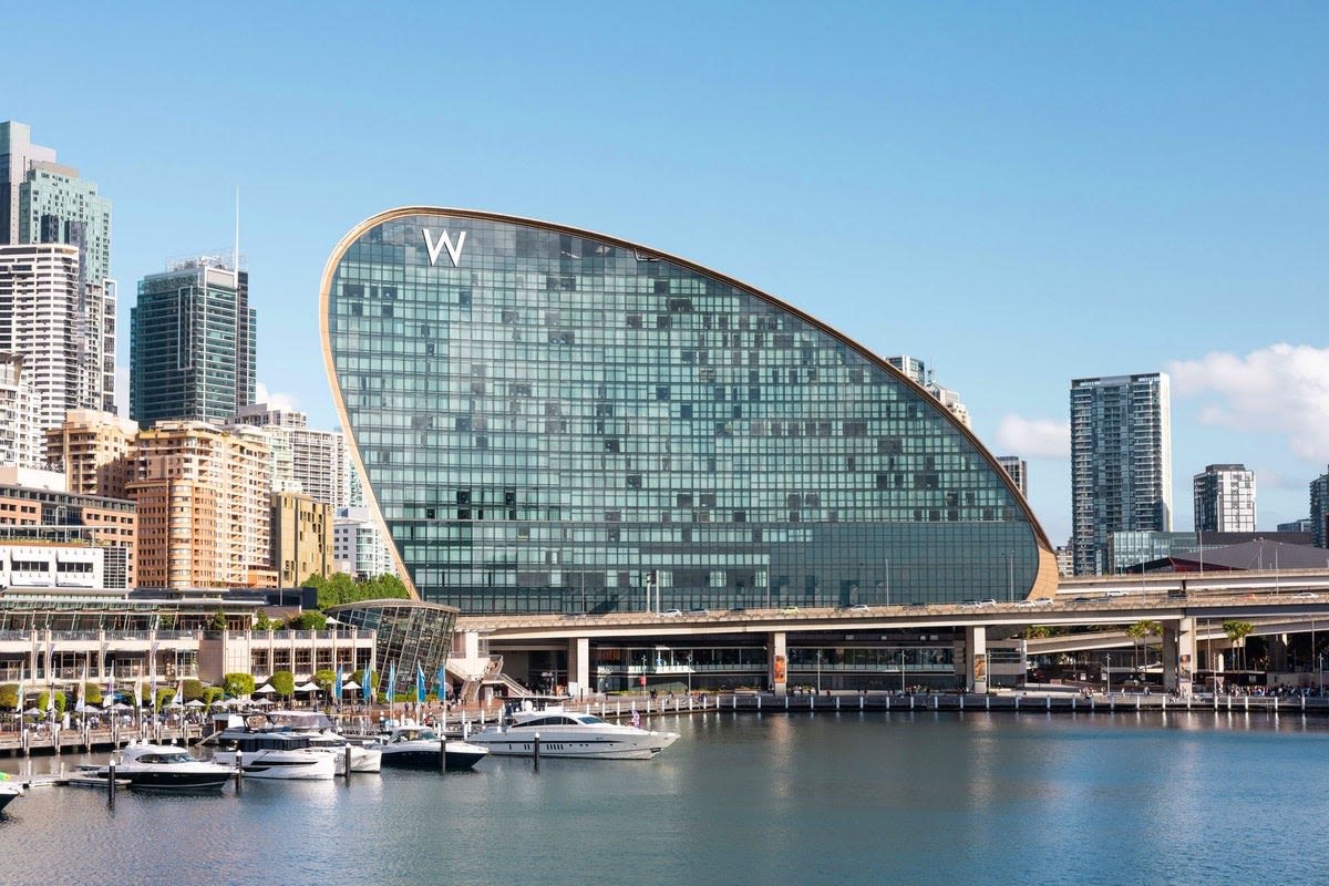 The new W Hotel Sydney makes a splash on the waterfront