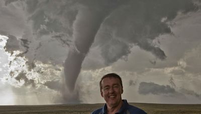 'We came within 45 seconds of a tornado wiping us out!'