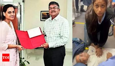 Jaipur doctor who saved man at Delhi airport honoured by North Western Railways | Ajmer News - Times of India