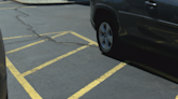 Area family raising awareness for parking on stripes next to handicapped spots