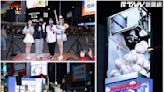 中華隊擊敗韓國！亞錦賽戶外3D電視牆首播 衡昱電商與富邦棒球女孩一同應援