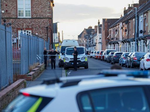 One hospitalised after 'attack' sees police cordon off road by primary school