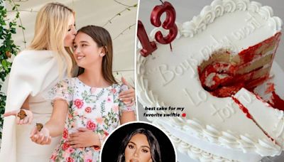 Kim Kardashian reacts as Ivanka Trump shows daughter Arabella’s Taylor Swift-inspired birthday cake