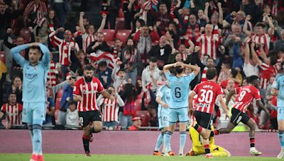 Villalibre rescata un punto en el descuento que deja al Athletic más lejos de la Champions