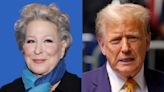 Bette Midler cracks Donald Trump fart joke
