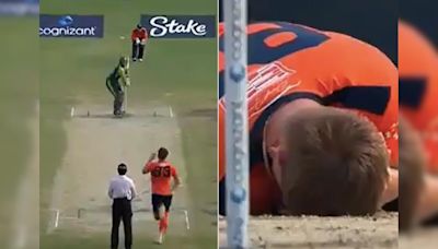 Blood All Over As Batter Hits The Ball Straight At Bowler's Head In MLC. Video | Cricket News