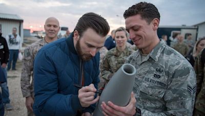 Actor Chris Evans Clarifies He Did Not Sign Israeli Bomb As Pic Goes Viral