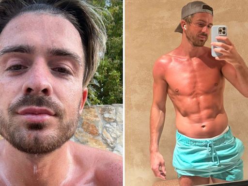 Grealish shares topless holiday pic as Man City star prepares for early return