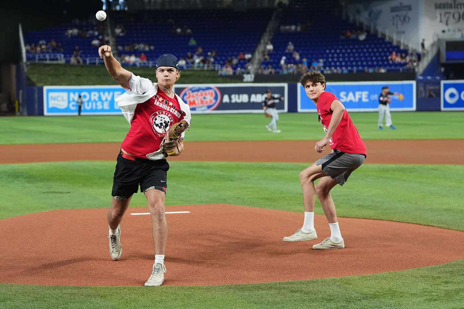 Family Completes Dad's Dream of Visiting Every MLB Stadium and His Sons Got to Throw Out the First Pitch