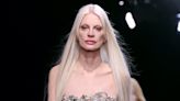 Valentino Model Kristen McMenamy Falls Out of Shoes on Runway & Her Empowering Reaction Goes Viral