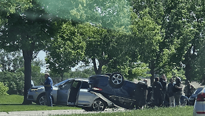 One injured in two car crash in Rochester