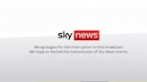 Sky News broadcast goes off air 'after mass IT outage'