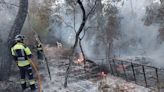 Arde una pequeña zona de pinar en Santa Eulària donde podría haber un asentamiento