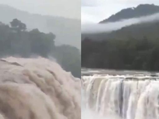 Kerala Rains: Chilling Video Shows Powerful Currents At Athirappilly Waterfall - News18