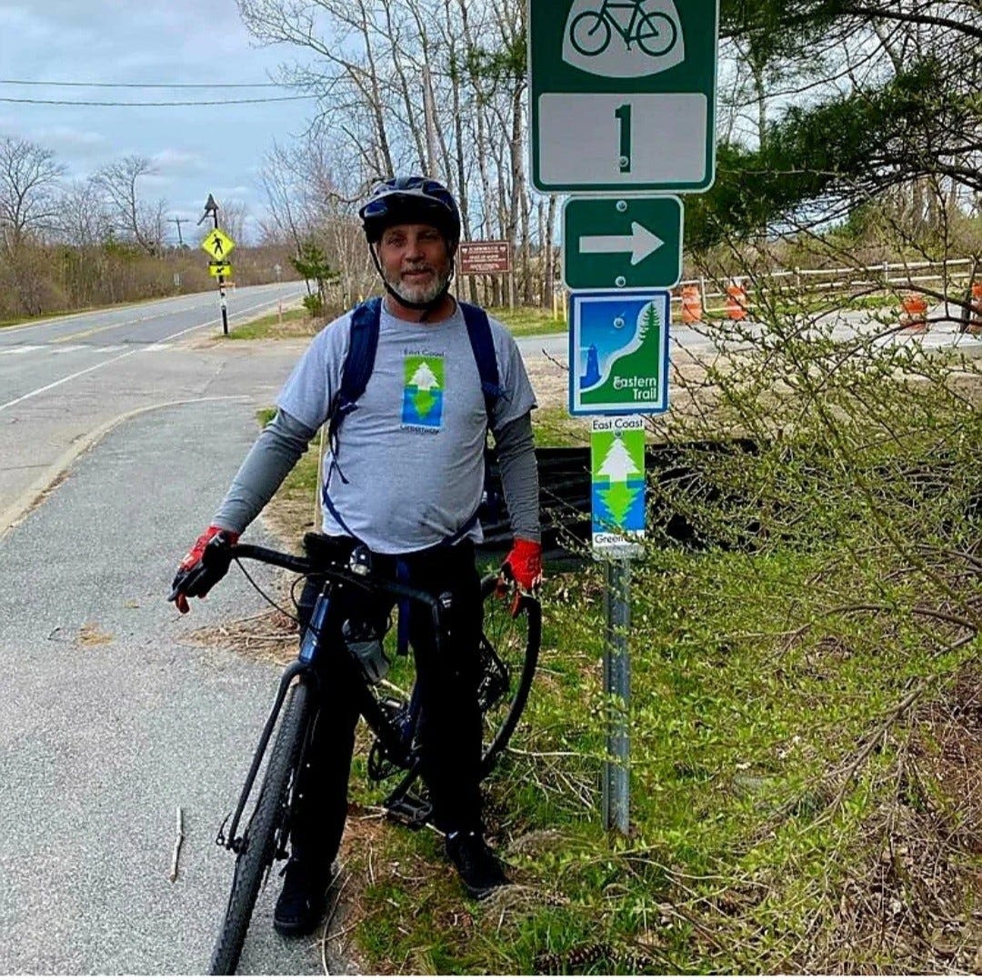 Steve Zeiba is biking from Maine to Moosup CT as a charity fundraiser. How you can help