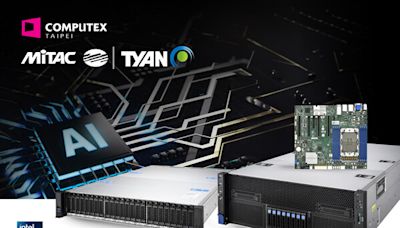 神雲科技與TYAN在COMPUTEX 2024發表基於第六代Intel® Xeon®處理器的伺服器 | 蕃新聞
