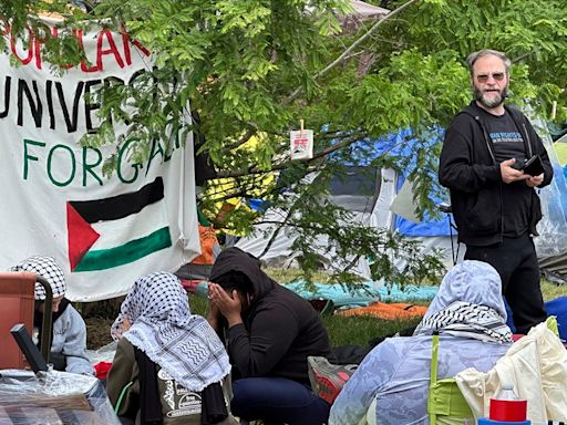 Anti-Israel encampment at Wayne State University forces classes to go remote