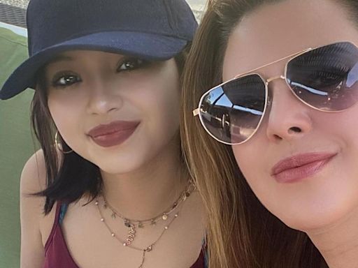 Alicia Machado, de paseo por Nueva York con su princesa, su hija Dinorah Valentina