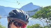 Patrícia Poeta compartilha rolê de bike em cenário paradisíaco do Rio e recebe elogios