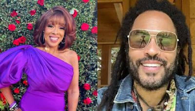 Gayle King Asks Lenny Kravitz if He Has a 'Partner' in His Life; Flirts With Him Amid Interview