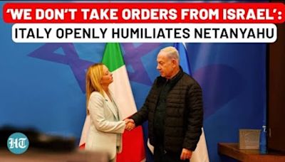 Italy’s ‘War Crimes’ Shocker For Israel; Meloni Govt Dresses Down Netanyahu: ‘We Don’t Take Orders…’