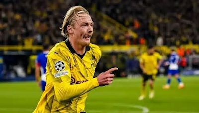 Julian Brandt scores | Borussia Dortmund v Atletico Madrid | QF 2nd Leg | UEFA Champions League 2023/24