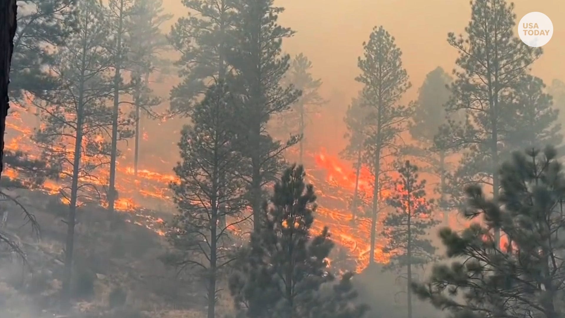 Wildfires in Southwest as central, southern U.S. brace for Memorial Day severe weather