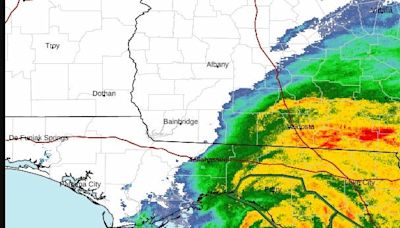 Watch radar as Hurricane Debby approaches Florida coastline