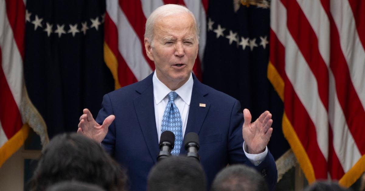 ...President Biden Sparks Backlash for Suggesting People 'Have the Money to Spend' When Asked About 30 Percent Grocery Price Increase