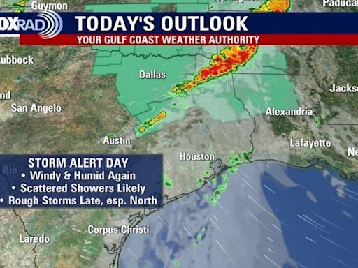 Houston weather: Threats of storms through Monday likely