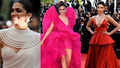 Deepika Padukone at Cannes: A look back at her iconic red carpet moments over the years!