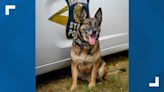 Indiana State Police K-9 Maverick retiring