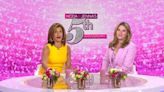 Jenna Bush Hager wonders if the eclipse is an "anniversary gift" from god as she celebrates five years of hosting 'Today' with Hoda Kotb