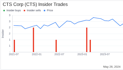 Insider Sale: Senior Vice President Martin Baumeister Sells Shares of CTS Corp (CTS)