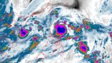 Tropical Storm Carina slightly intensifies over Philippine Sea