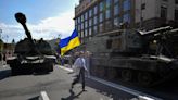 Ukraine Independence Day - live: Boris Johnson says Kyiv ‘can win war’ on surprise visit