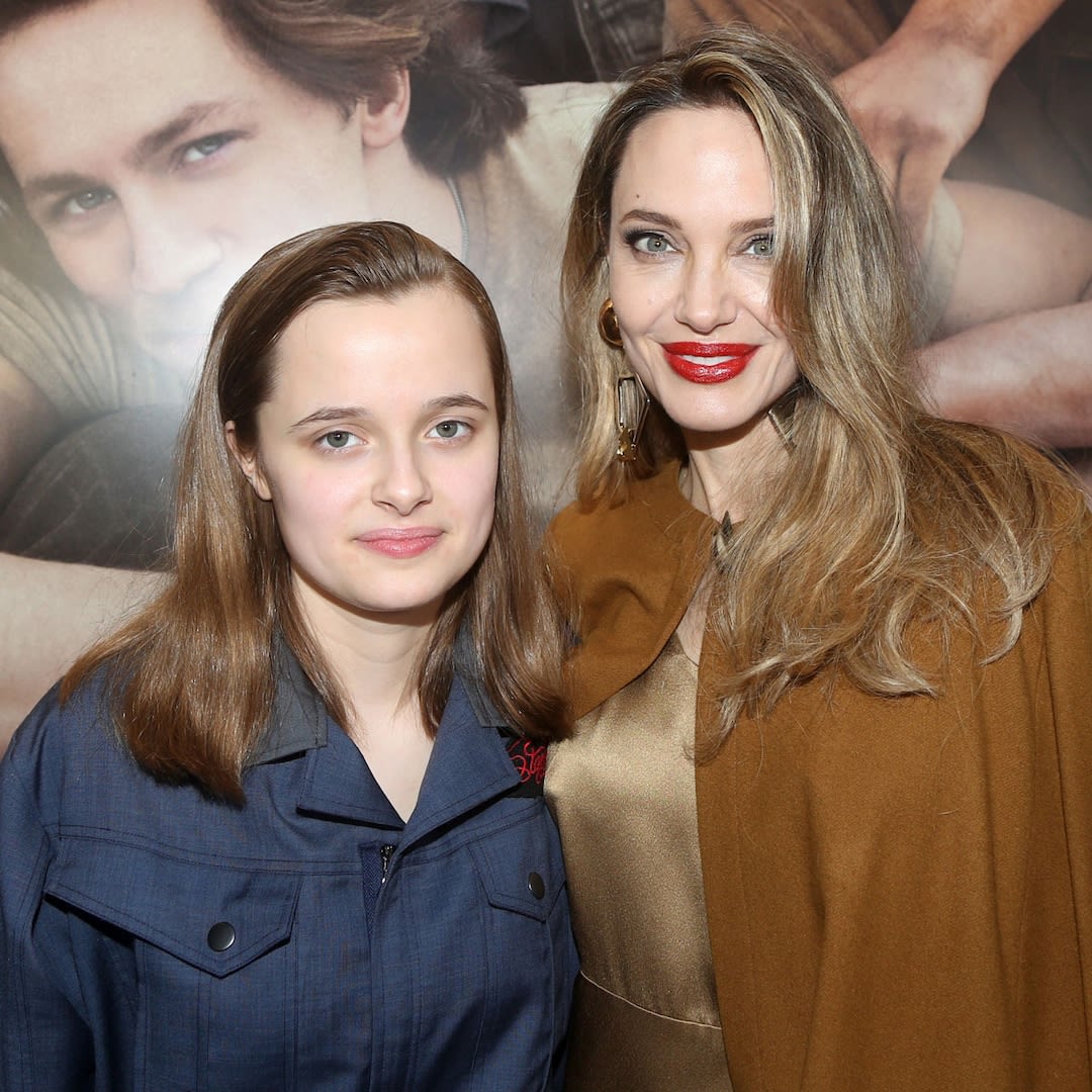 Brad Pitt and Angelina Jolie's 15-Year-Old Daughter Credited as "Vivienne Jolie" in Broadway Playbill - E! Online