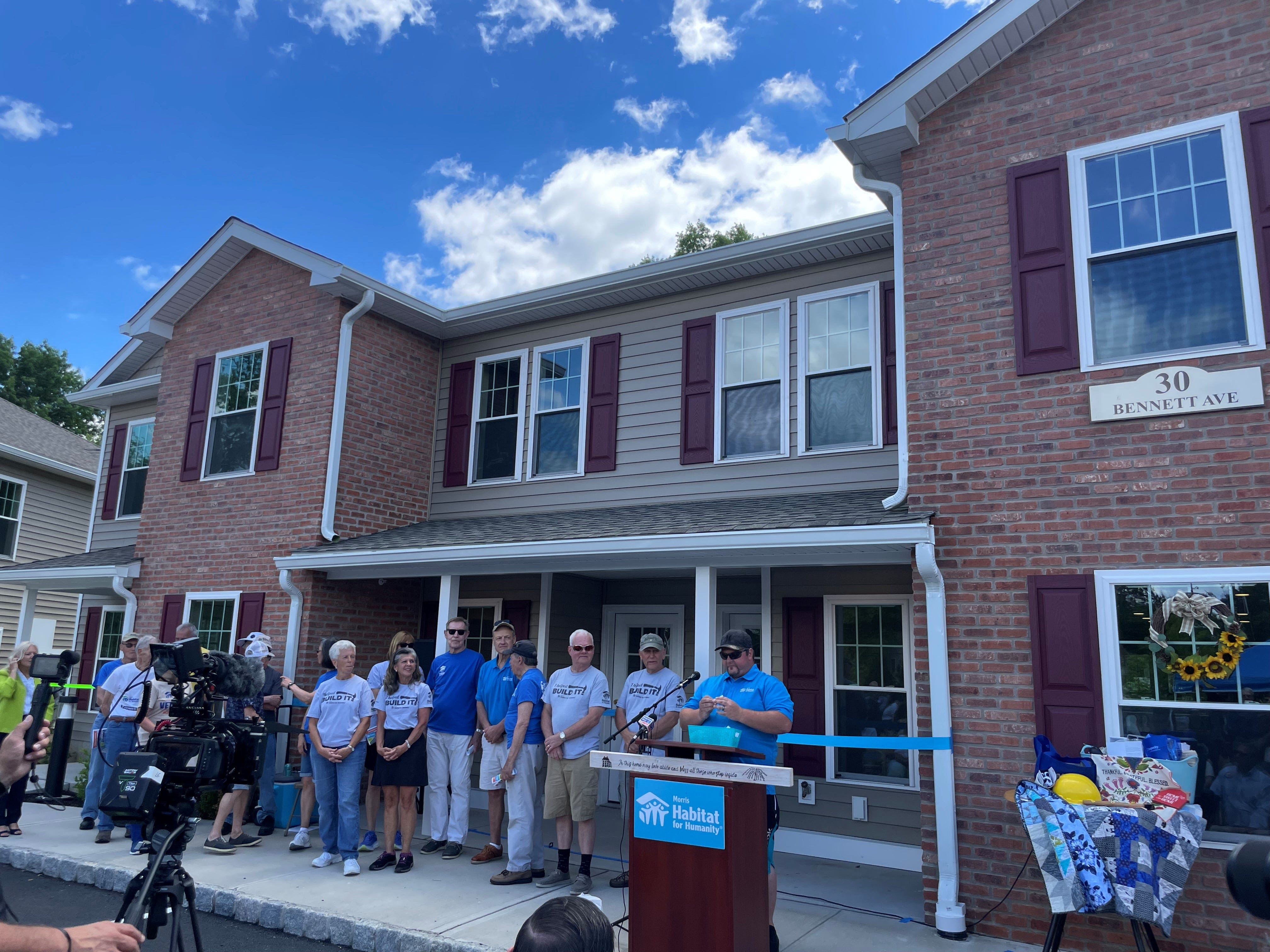 Morris Habitat for Humanity opens Randolph condos, helping 12 families 'lay down roots'