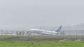 United Boeing 737 Max 8 jet slides off Houston airport runway