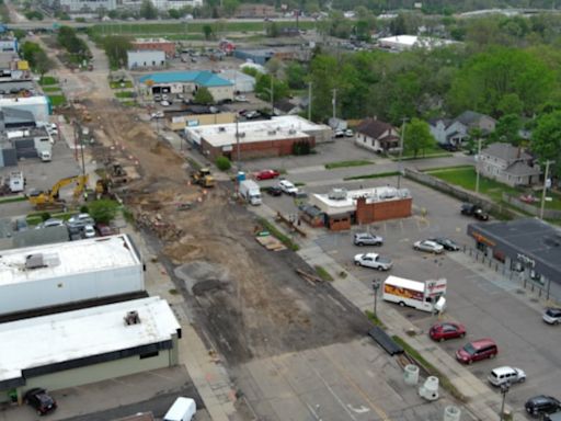 It’s getting harder to get around Lansing as major construction project is underway