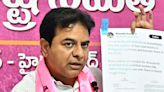 KTR dares Revanth Reddy to seek the resignations of six BRS MLAs those defected to the Congress party