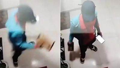 Delivery Agent "Caught On Camera" Stealing Food In Bangalore, Zomato Reacts