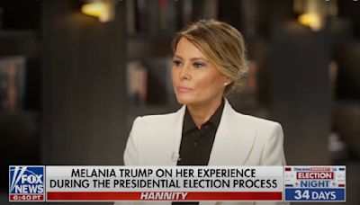 Melania Heaps Praise on Husband Donald Trump in Rare Fox Interview