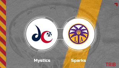 Washington Mystics vs. Los Angeles Sparks Injuries and Inactives – July 2