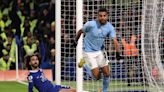 Riyad Mahrez and Jack Grealish combine as Man City break through depleted Chelsea