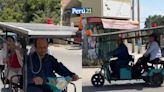 ¡Lo busca la NASA! Albert Einstein piurano crea mototaxi que funciona con luz solar | VIDEO