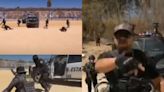 Investigan a policías de Oaxaca por usar armas, patrullas y instalaciones para un video de cantante de corridos tumbados